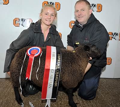 Champion Lamb with Lauren Little and Haig Murray 