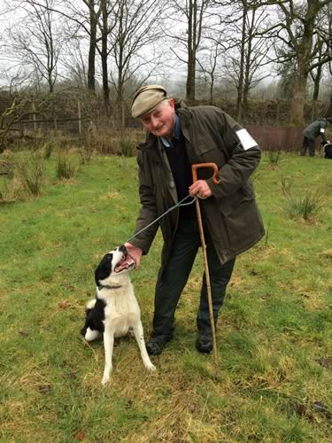 Hugh Johnstone with Jim
