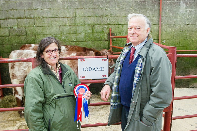 Champion presentation with judge George Somerville